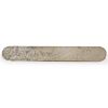 Antique Sterling Silver Etched Bookmark