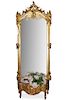 18th Cent. French Giltwood Mirror