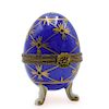 Limoges Porcelain Footed Egg Box