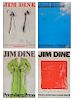 4 Jim Dine posters, signed