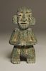 Carved stone Pre-Columbian figure