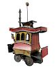 FONTAINE Fox Tin Litho Wind Up Toonerville Trolley