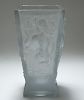R. Lalique "Four Seasons" Frosted Art Glass Vase