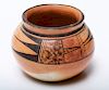 Walpi Hopi Native American Pottery Bowl