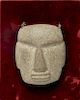 Pre-Colombian Mezcala Carved Stone Maskette
