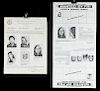 Lot of 3 FBI Wanted Posters - Patty Hearst & SLA, 1974