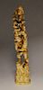 19th c. Asian carved ivory statue