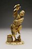 Asian carved ivory figure
