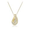 Tiffany & Co. Elsa Peretti Teardrop Diamond Pendant Necklace