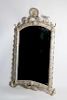 Large Silver Gilt Framed Contemporary Mirror with Carved Marine Life