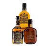 Whisky de Escocia. a) Buchanan's. 18 años. Blended. Especial Reserve. Glasgow. b) Chivas Regal.<...