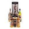 Whisky de Estados Unidos, Escocia e Irlanda. a) Basil Hayden's. 8 años. Blended. Kentucky, E.U. b)...