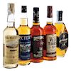 Whisky. a) The Antiquary. 12 años. Blended. Scotch Whisky. b) Wild Turkey. 8 años. Bourb...