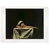 SANTIAGO CARBONELL, Muchacha dormida (“Sleeping Girl”), Signed, Lithography offset 44 / 250, 15.7 x 19.6” (40 x 50 cm)