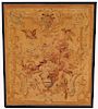 Framed 18th Century Flemish Tapestry