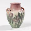 Kataro Shirayamadani for Rookwood Pottery Floral Vellum Vase