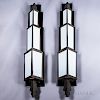 Pair of Art Deco Architectural Wall Sconces