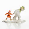 ROYAL DOULTON FIGURINE, THE SNOWMAN AND JAMES