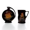 ROYAL DOULTON KINGS WARE PITCHER AND FLASK