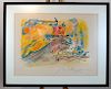 Peter MAX:  "Summer Voyage" - Lithograph