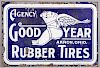 Goodyear Rubber Tires advertising sign