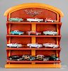 Franklin Mint Classic Cars of the Fifties display