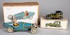 Two contemporary Paya tin lithograph wind-up cars