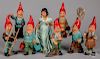 Heissner Snow White and the Seven Dwarfs figures