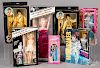 Group of celebrity and TV personality dolls