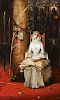 LARGE SPANISH OIL PAINTING, ARTIST SIGNED, 1889