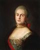 PORTRAIT OF CATHERINE THE GREAT, OIL ON CANVAS