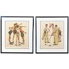 Norman Rockwell. "Golf" and "Basketball"