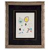 Joan Miro. "Lithographie Originale"