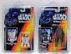 2PC Signed Kenner POTF2 Star Wars Chewbacca R2-D2