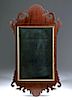 18th C. American Wood  Frame Chippendale Mirror