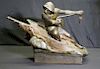 Podolak . Signed And Large Bronze "Safely Home"
