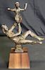 Chaim Gross  (1904 - 1991) Signed Bronze Sculpture