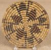 Hopi, Arizona basketry plaque, mid 20th c., with