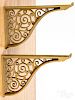 Pair of cast iron architectural elements