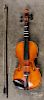 German Ton-Klar violin, with case and bow