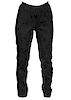 Chanel Black Silk Textured Pants Size 44