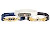 Collection Judith Leiber Exotic Skin Jeweled Belts