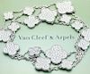 Van Cleef & Arpel 18K Diamond A=Magic Alhambra Necklace