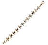 Tiffany &amp; Co Retro 14K Gold Pearl Bracelet