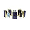 Ippolita Rock Candy Mystere Lapis Quartz 18k Gold Bracelet