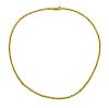 Cartier 18K Gold Rope Chain Necklace