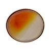 14K Gold Agate Dome Ring