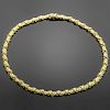 TIFFANY & CO. Signature X Collection Diamond 18k Yellow Gold Necklace