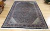 Large And Finely Hand Vintage Woven Carpet
