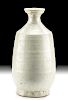 Korean Yi Dynasty Glazed Pottery Wine Bottle